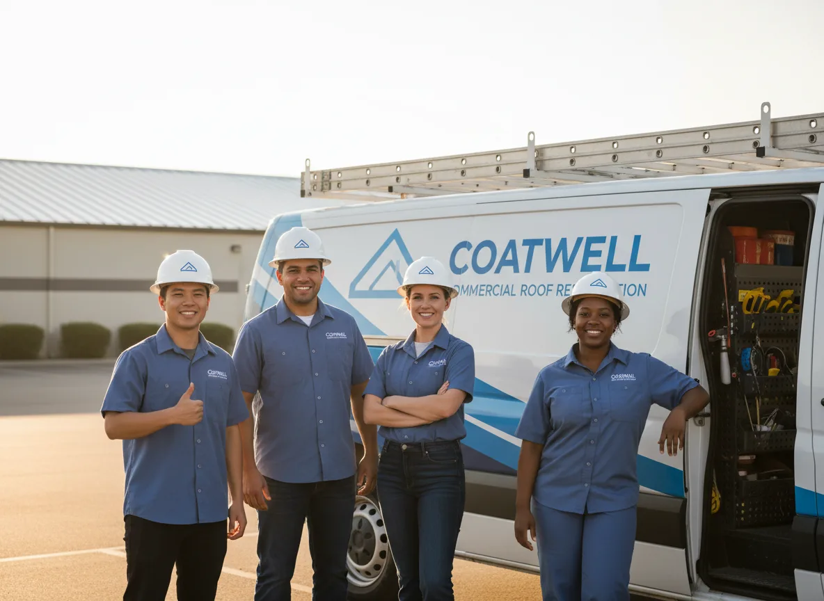 Commercial roof coating company in Tinsley, MS